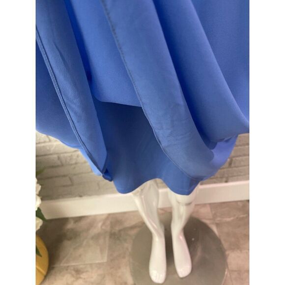 Jessica Howard Women Cold Shoulder Flutter Sleeves Shift Dress Size 16 - Picture 7 of 9